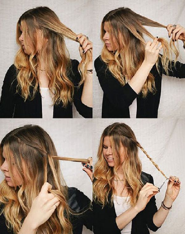Peinado por el Año Nuevo del Petardo por sus propias manos: ideas de moda para el cabello corto, mediano y largo, foto