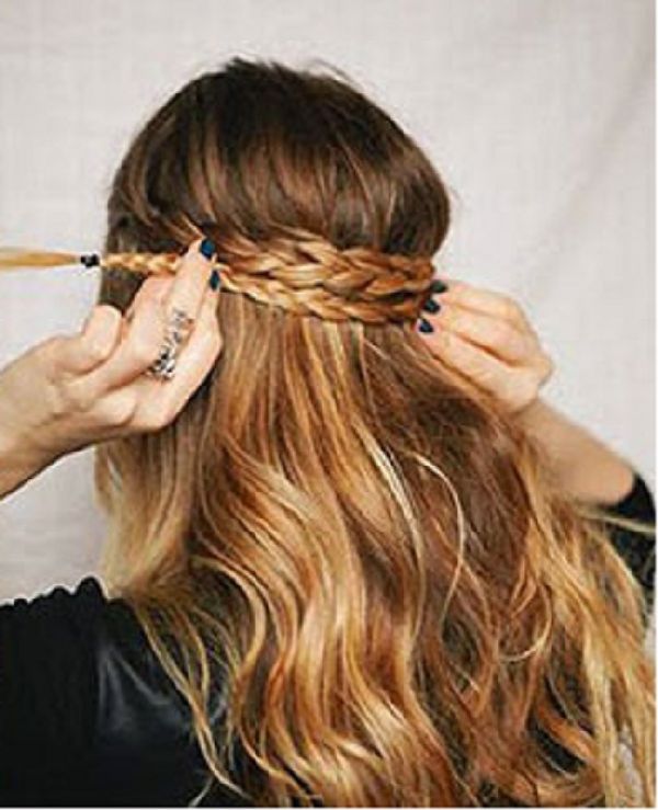 Peinado por el Año Nuevo del Petardo por sus propias manos: ideas de moda para el cabello corto, mediano y largo, foto