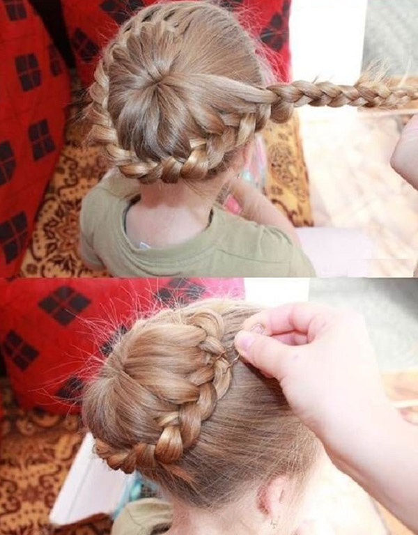 Peinados para niñas con sus propias manos para el gallo de Año Nuevo 2017 - ideas para cabello corto, mediano y largo, fotos paso a paso y videos