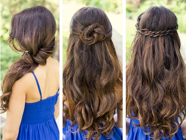 Peinados para cabello largo en casa
