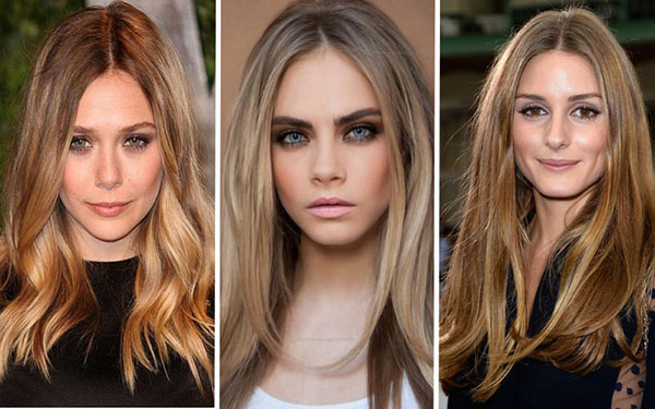 Cincuenta sombras de oro: un bronce - una tendencia de cabello de invierno