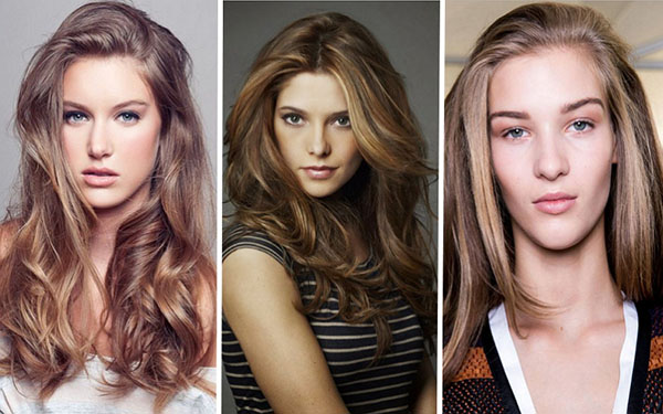 Cincuenta sombras de oro: un bronce - una tendencia de cabello de invierno