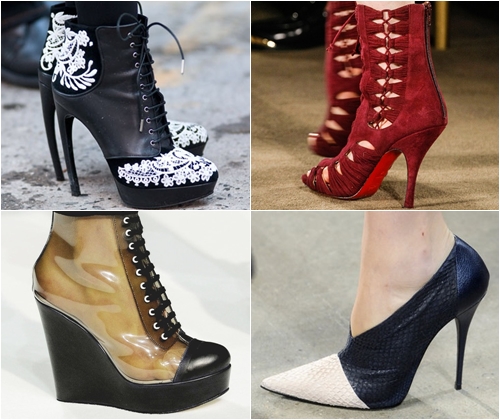 Botines de moda primavera-verano 2013