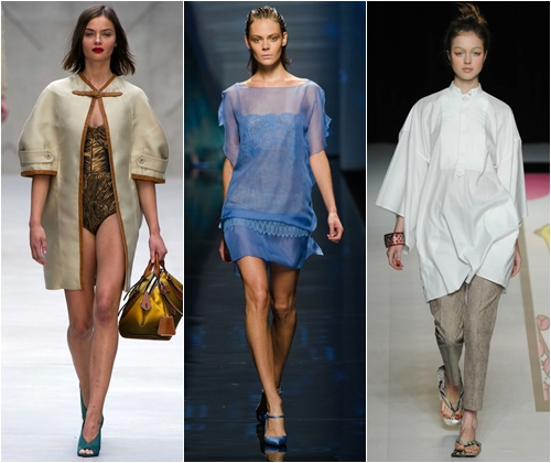 Siluetas de moda primavera-verano 2013