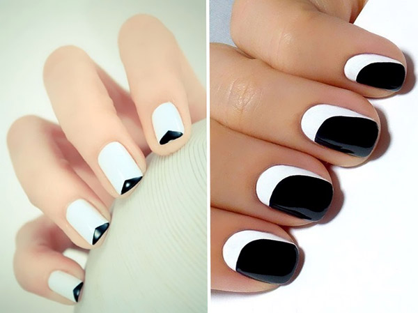 Minimalismo con estilo: una manicura monocromática - tendencia-2016