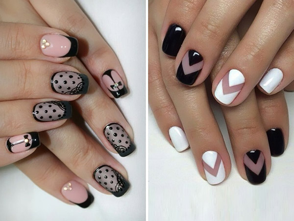 Minimalismo con estilo: una manicura monocromática - tendencia-2016