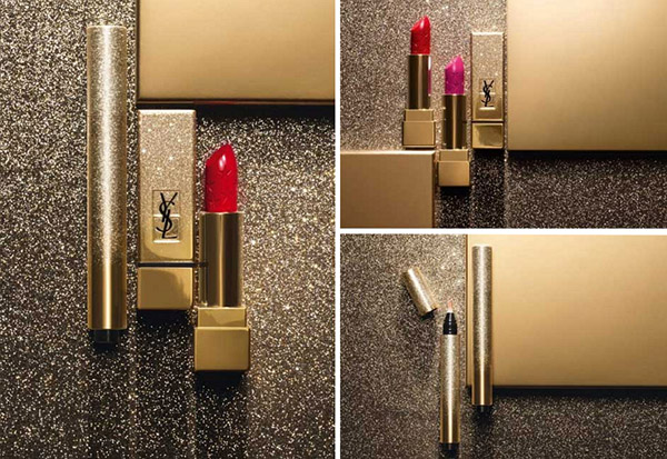 Un sueño brillante: una colección de maquillaje YSL Sparkle Clash Christmas 2016-2017
