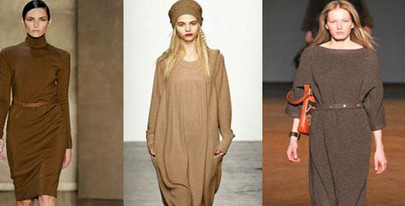 Vestidos abrigados por completo, otoño-invierno 2014-2015