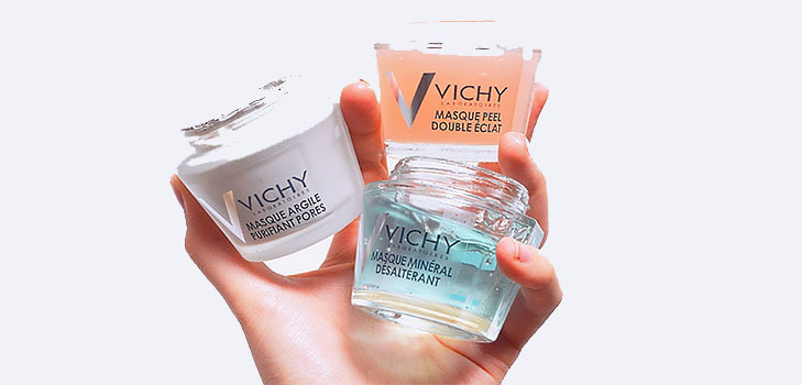 Triple efecto: máscara mineral de Vichy