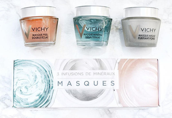 Triple efecto: máscara mineral de Vichy