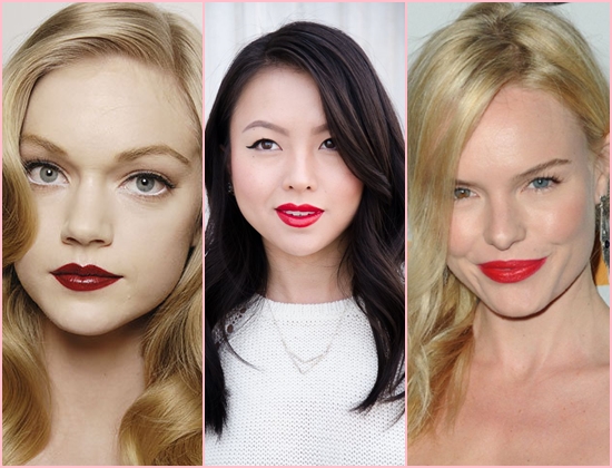 Clases de estilo: cómo y con qué llevar lápiz labial rojo