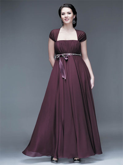 Hermosos vestidos de noche para mujeres gordas
