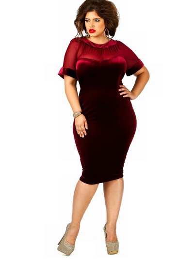 Hermosos vestidos de noche para mujeres gordas
