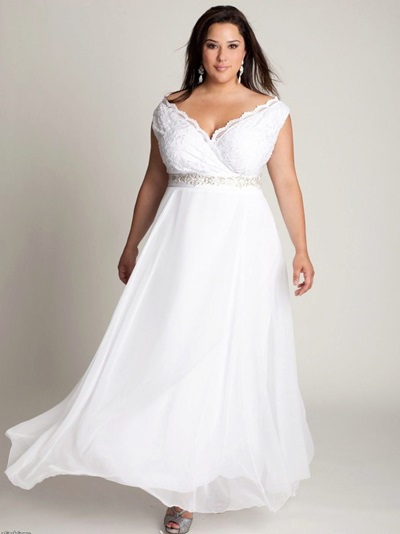 Hermosos vestidos de noche para mujeres gordas