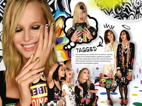 Tendencias de Spring Neil Art: CND para Libertine Spring / Summer 2016 Show