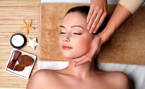 Masaje facial japonés