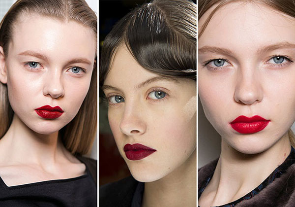 Labios brillantes como tendencia del invierno 2016-2017