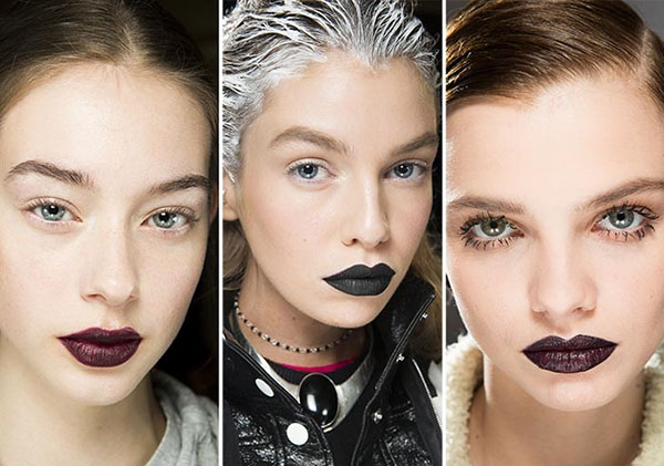 Labios brillantes como tendencia del invierno 2016-2017