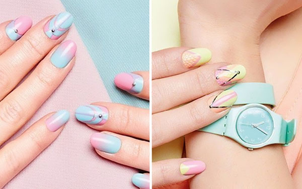 Brillante y creativo: diseños de primavera TOP-3 de E. Mi-Manicure