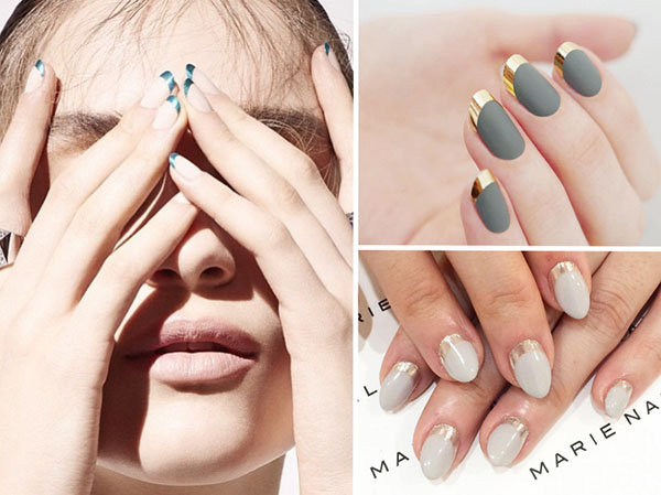 Invierno, adiós: la manicura francesa de primavera-2017