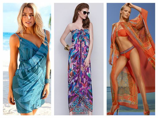 Estilo de playa sarafans y pareo 2016: estilos de moda de verano