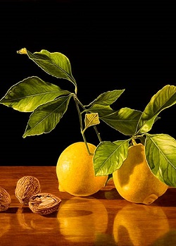 Reafirmante mezcla de nuez y limón