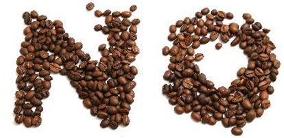 Recomendación n. ° 6: menos cafeína