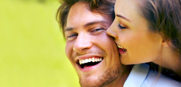 pareja feliz