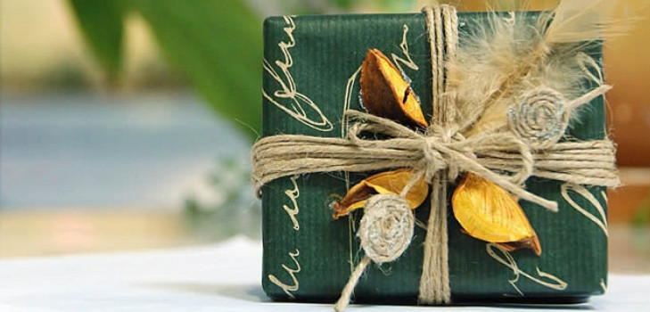 5 maneras inusuales de empacar un regalo