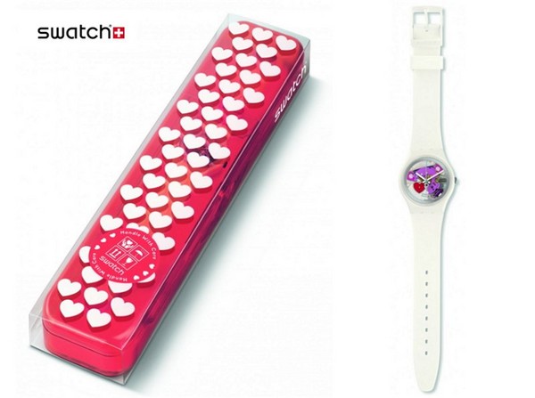Más amor: una sorpresa de la marca de relojes suizos Swatch