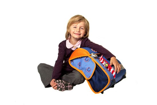 Mochila para un niño de primer grado