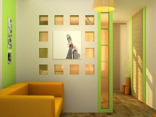 Dividimos la habitación en dos zonas