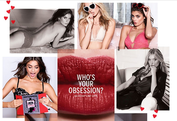 Para la más bella: la colección de lencería 2017 de Victoria's Secret Valentine