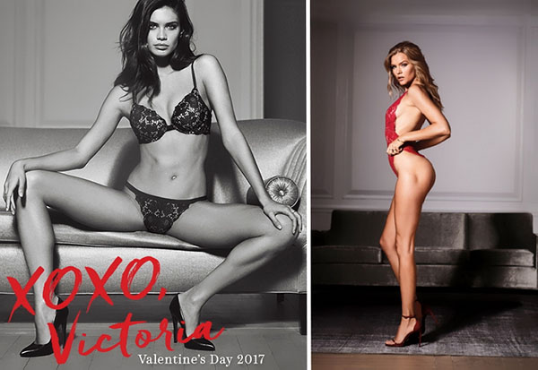 Para la más bella: la colección de lencería 2017 de Victoria's Secret Valentine