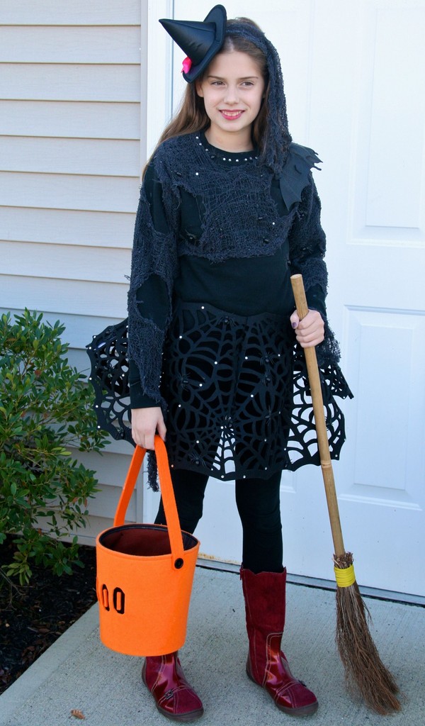 Halloween en la escuela: cómo celebrar, ideas para el guión, concursos, video. Traje de Halloween para la escuela con sus propias manos, foto