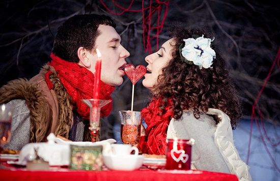 Ideas para una sesión de fotos de boda en el invierno