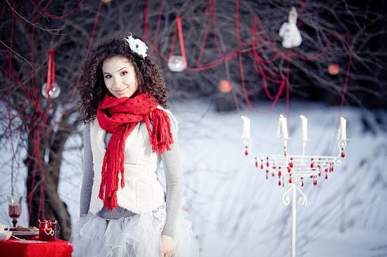 Ideas para una sesión de fotos de boda en el invierno