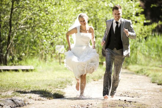 Ideas para una sesión de fotos de bodas en el verano