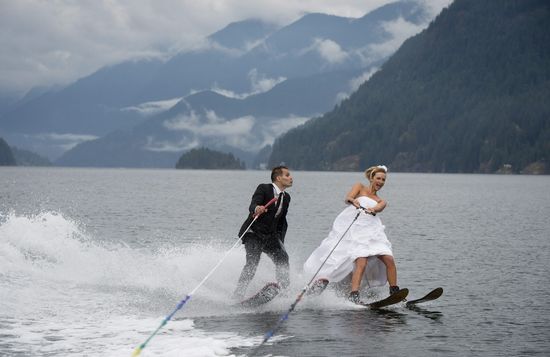 Ideas para una sesión de fotos de bodas en el verano