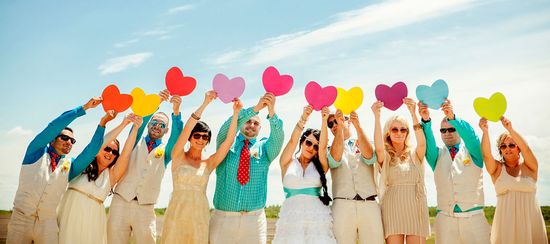 Ideas para una sesión de fotos de bodas en el verano