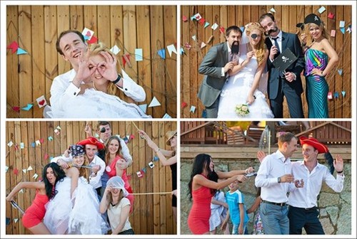 Juegos divertidos y concursos para la boda