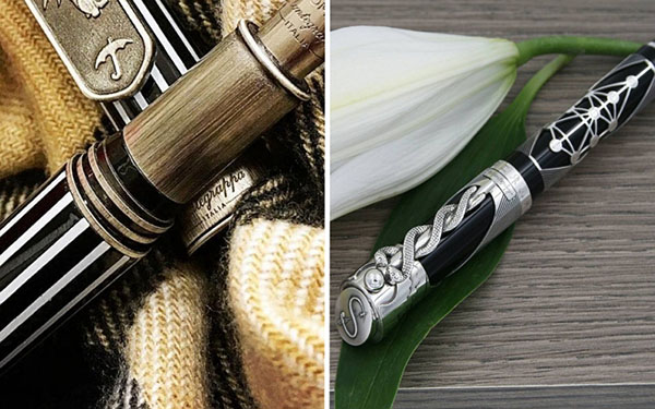 Regalo exquisito: bolígrafos Montegrappa con diseño exclusivo