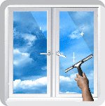 Cómo lavar ventanas?