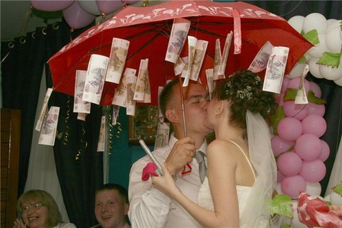 Cómo donar dinero para una boda