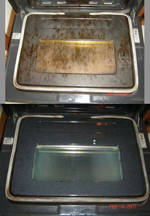 Cómo lavar el horno dentro