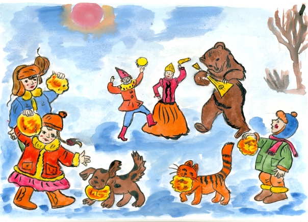 Cómo dibujar Shrovetide? Dibuja unas vacaciones de primavera con los niños