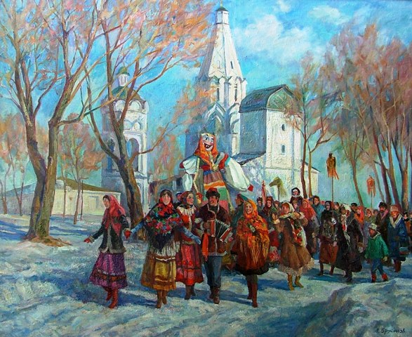 Cómo dibujar Shrovetide? Dibuja unas vacaciones de primavera con los niños