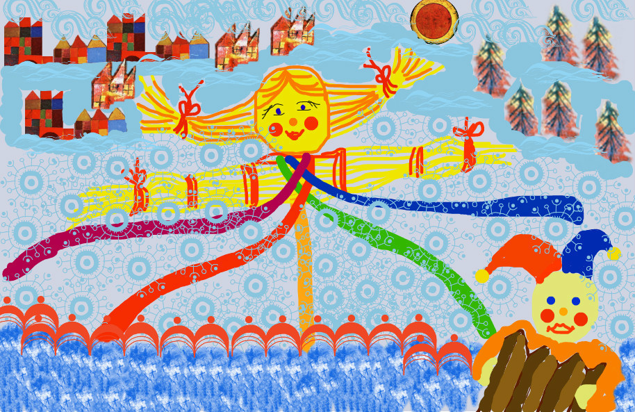 Cómo dibujar Shrovetide? Dibuja unas vacaciones de primavera con los niños