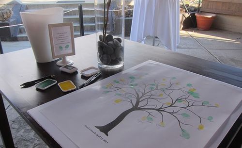 Árbol de deseos para la boda con sus propias manos