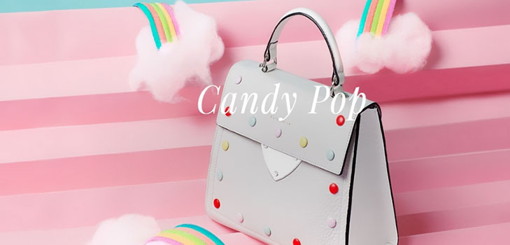 Bolsas de dulces Coccinelle para una primavera aburrida: la línea Candy Pop
